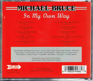 Michael Bruce : In My Own Way (CD, Album, RE)