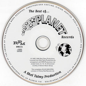 Various : The Best Of Planet Records - A Shel Talmy Production (CD, Comp)