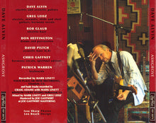 Load image into Gallery viewer, Dave Alvin : Ashgrove (CD, Album)
