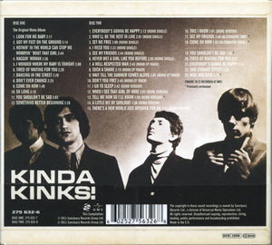 The Kinks : Kinda Kinks (CD, Album, Mono, RE + CD, Comp, Mono + Dlx, RM)