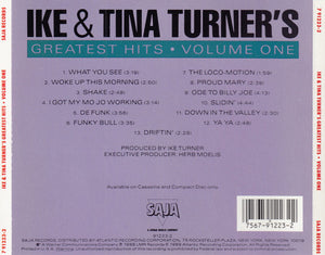 Ike & Tina Turner : Greatest Hits - Volume One (CD, Comp, RE)