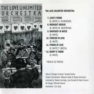 Barry White And The Love Unlimited Orchestra* : Back To Back: Their Greatest Hits (CD, Comp)