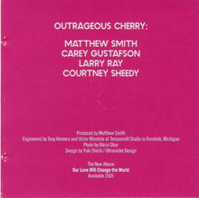 Load image into Gallery viewer, Outrageous Cherry : Why Don&#39;t We Talk About Something Else (CD, EP)
