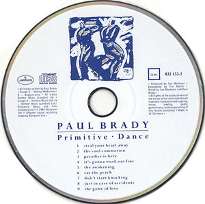 Paul Brady : Primitive Dance (CD, Album)