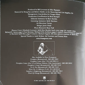 Peter Frampton : Anthology: The History Of Peter Frampton (CD, Comp)