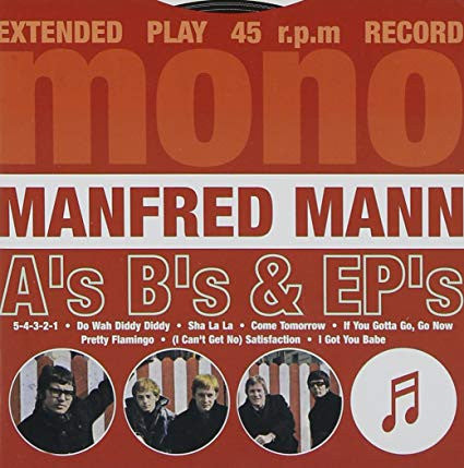 Buy Manfred Mann : A's B's & EP's (CD, Comp, Mono) Online for a