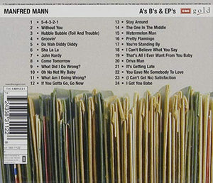 Manfred Mann : A's B's & EP's (CD, Comp, Mono)