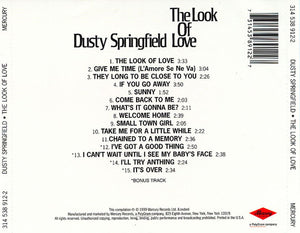 Dusty Springfield : The Look Of Love (CD, Album, RE, RM)