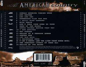 Johnny Cash : All American Country (CD, Comp)