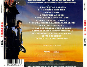 Brad Paisley : Part II (HDCD, Album)