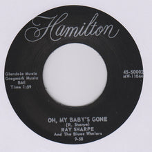 Load image into Gallery viewer, Ray Sharpe And The Blues Whalers : Oh, My Baby&#39;s Gone / That&#39;s The Way I Feel (7&quot;, RE)
