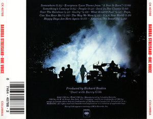 Barbra Streisand : One Voice (CD, Album, RP)