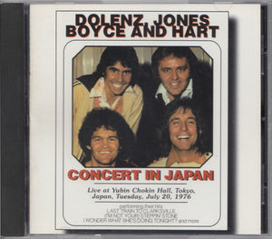 Dolenz*, Jones*, Boyce & Hart : Concert In Japan (CD, Album, RE)