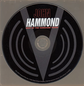 John Hammond* : Best Of The Vanguard Years (CD, Comp, RM)