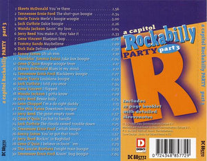 Various : A Capitol Rockabilly Party Part 3 (CD, Comp)