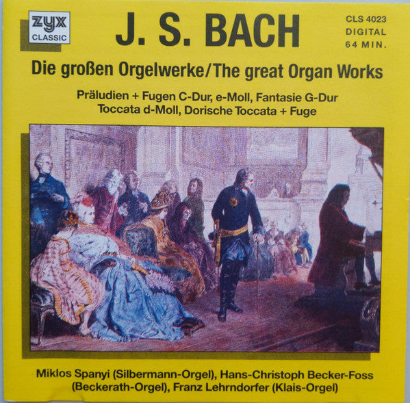 J. S. Bach* : Die Großen Orgelwerke (CD, Comp)