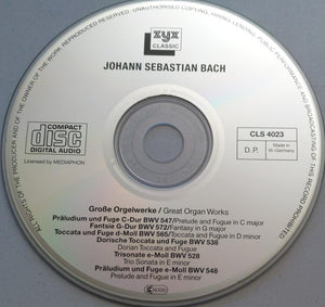 J. S. Bach* : Die Großen Orgelwerke (CD, Comp)