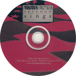 Various : Freedom Sings (First Amendment Center) (CD, Album, Comp)