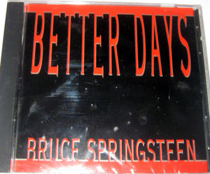 Bruce Springsteen : Better Days (CD, Single, Promo)