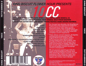 10cc : King Biscuit Flower Hour Presents 10cc In Concert (CD, Album)