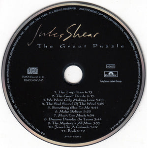 Jules Shear : The Great Puzzle (CD, Album)