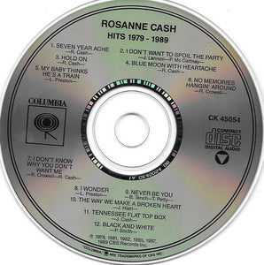 Rosanne Cash : Hits 1979-1989 (CD, Comp)
