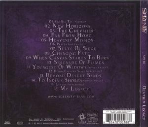 Serenity (2) : Death & Legacy (CD, Album, Ltd)