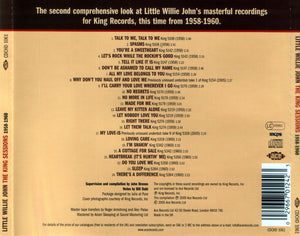 Little Willie John : The King Sessions 1958-1960 (CD, Comp, RM)