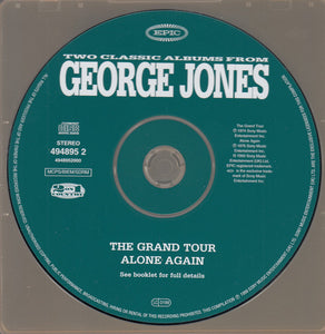 George Jones (2) : The Grand Tour / Alone Again (CD, Comp)