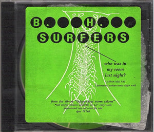 B.H. Surfers* : Who Was In My Room Last Night? (CD, Single, Promo)