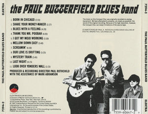 The Paul Butterfield Blues Band : The Paul Butterfield Blues Band (CD, Album, RE, SRC)