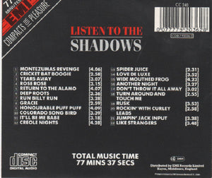 The Shadows : Listen To The Shadows (CD, Comp, RM)