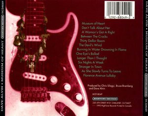 Dave Alvin : Museum Of Heart (CD, Album)