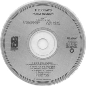 The O'Jays : Family Reunion (CD, Album)