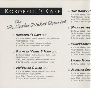 Nakai*, The R. Carlos Nakai Quartet : Kokopelli's Cafe (CD, Album)