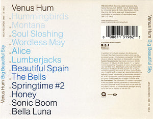 Venus Hum : Big Beautiful Sky (CD, Album, Enh)