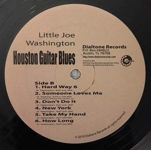Little Joe Washington : Houston Guitar Blues (LP, Album)