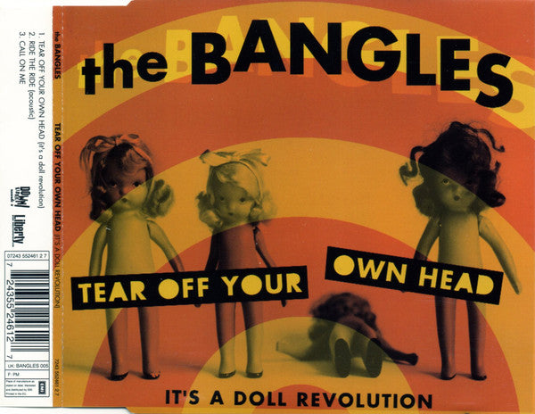 The Bangles* : Tear Off Your Own Head (It's A Doll Revolution) (CD, Single)