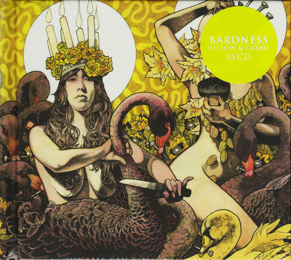 Baroness Yellow & Green Deluxe 2lp yellow vinyl deals in deluxe book sleeve