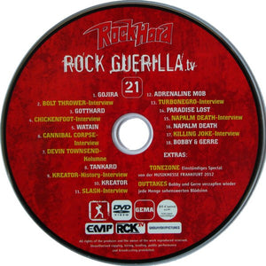 Various : Rock Guerilla.tv Vol. 21 (DVD-V, Comp)