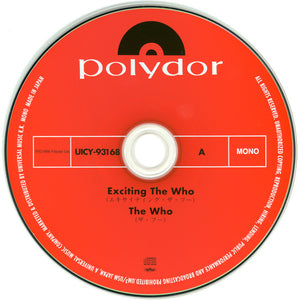 The Who : Exciting The Who (CD, Comp, Mono, RE, RM, Pap)