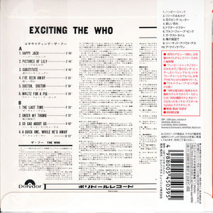 The Who : Exciting The Who (CD, Comp, Mono, RE, RM, Pap)