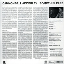 Load image into Gallery viewer, Cannonball Adderley : Somethin&#39; Else (LP, Album, Ltd, RE, RM, 180)

