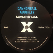 Load image into Gallery viewer, Cannonball Adderley : Somethin&#39; Else (LP, Album, Ltd, RE, RM, 180)
