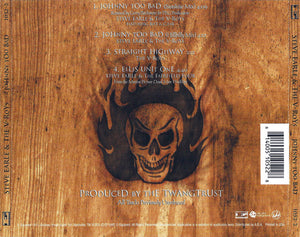 Steve Earle & The V-Roys : Johnny Too Bad (CD, EP)