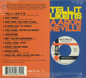 Aaron Neville : Tell It Like It Is (CD, Album, RE, dig)