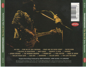 John Entwistle : Thunderfingers The Best Of John Entwistle (CD, Comp)