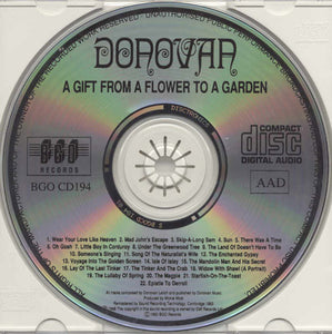 Donovan : A Gift From A Flower To A Garden (CD, Album, Mono, RE, RM)