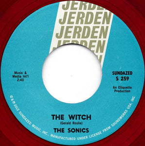 The Sonics : The Witch / Like No Other Man (7", Single, RE, Red)