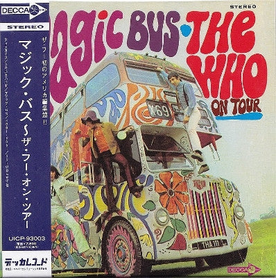 The Who : Magic Bus (CD, Album, Comp, RE, RM, Pap)